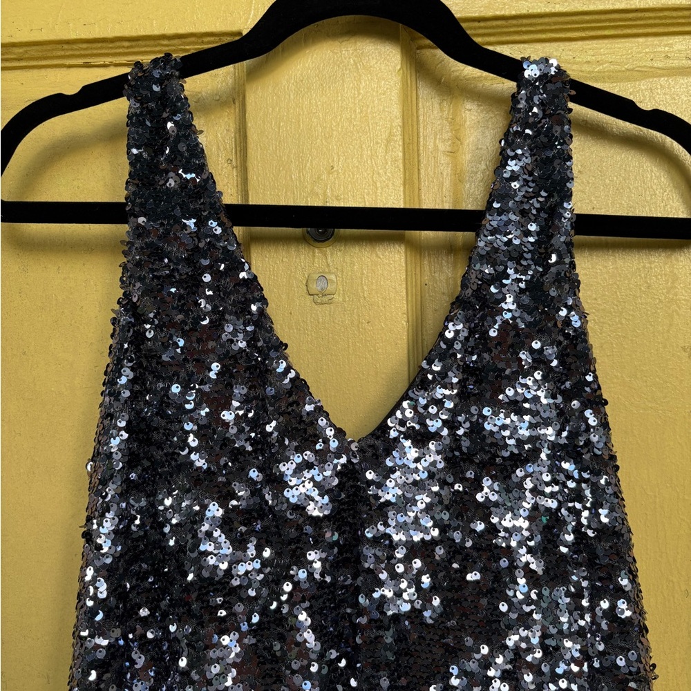Sequins Swing Dress